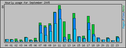 Hourly usage