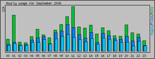 Hourly usage