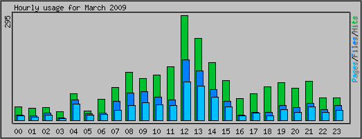 Hourly usage