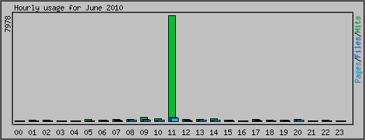 Hourly usage